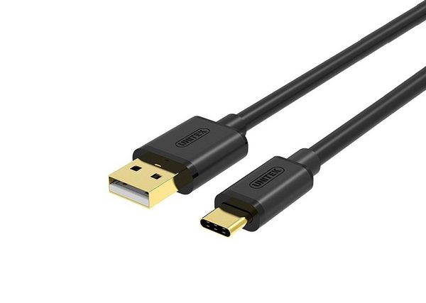Cáp USB 2.0->Type-C 1.5m Y-C483BK UNITEK