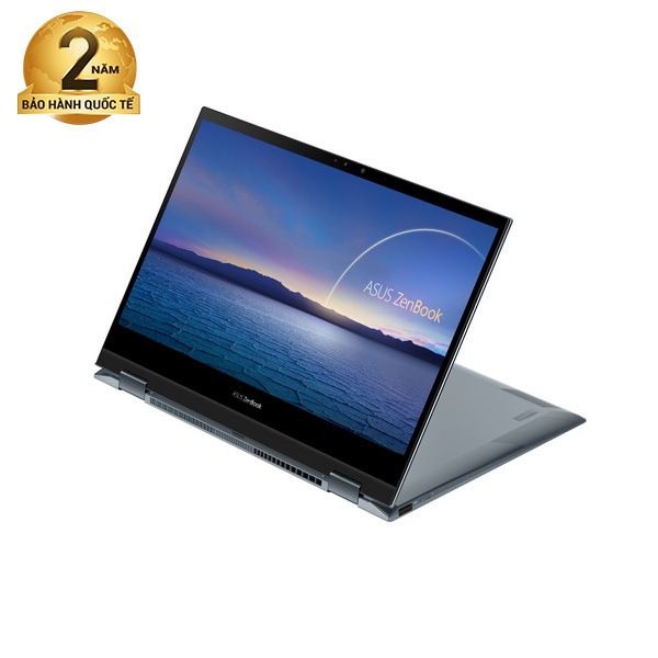 Laptop Asus Zenbook Flip 13 UX363EA-HP130T (i5-1135G7/8GB/512Gb SSD/13.3FHD Touch/VGA ON/Win10/Pine Grey/Túi Sleeve/Pen/NumPad)