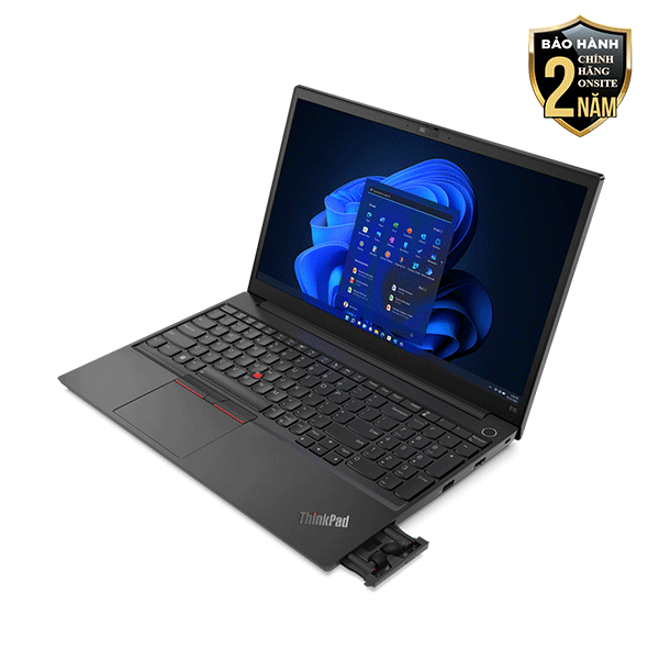 Laptop Lenovo Thinkpad E15 GEN 4 21E600CMVA (Core i7 1255U/8GB/512GB SSD/Intel Iris Xe Graphics/15.6inch Full HD/DOS/Black/Aluminium)