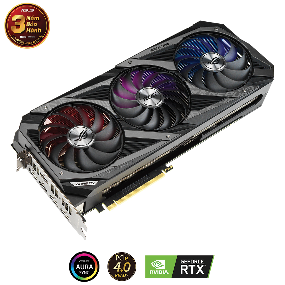 Card màn hình ASUS ROG Strix GeForce RTX 3070 OC (ROG-STRIX-RTX3070-O8G-GAMING)