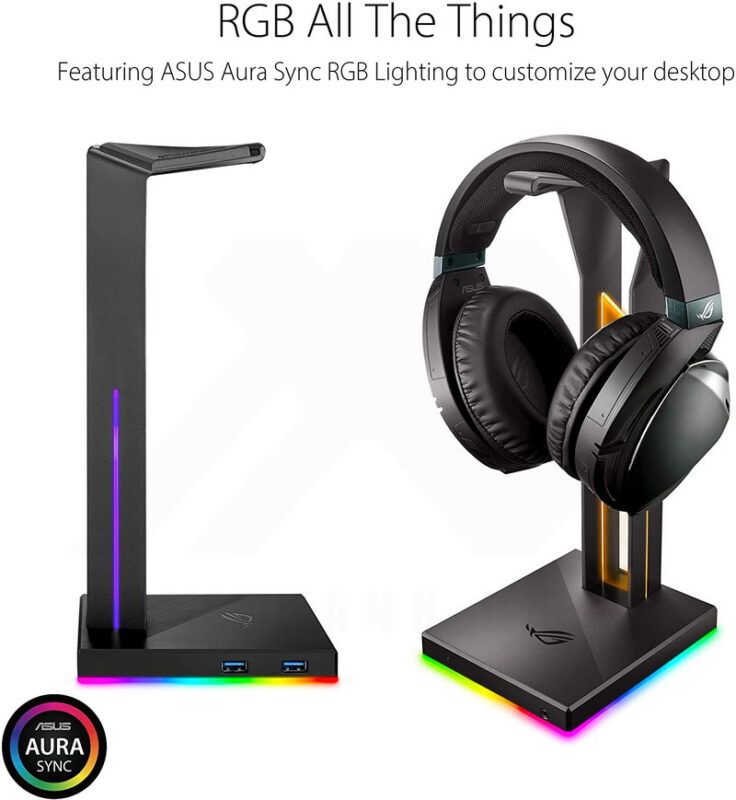 Giá treo tai nghe ASUS ROG Throne Qi Gaming Headset Stand