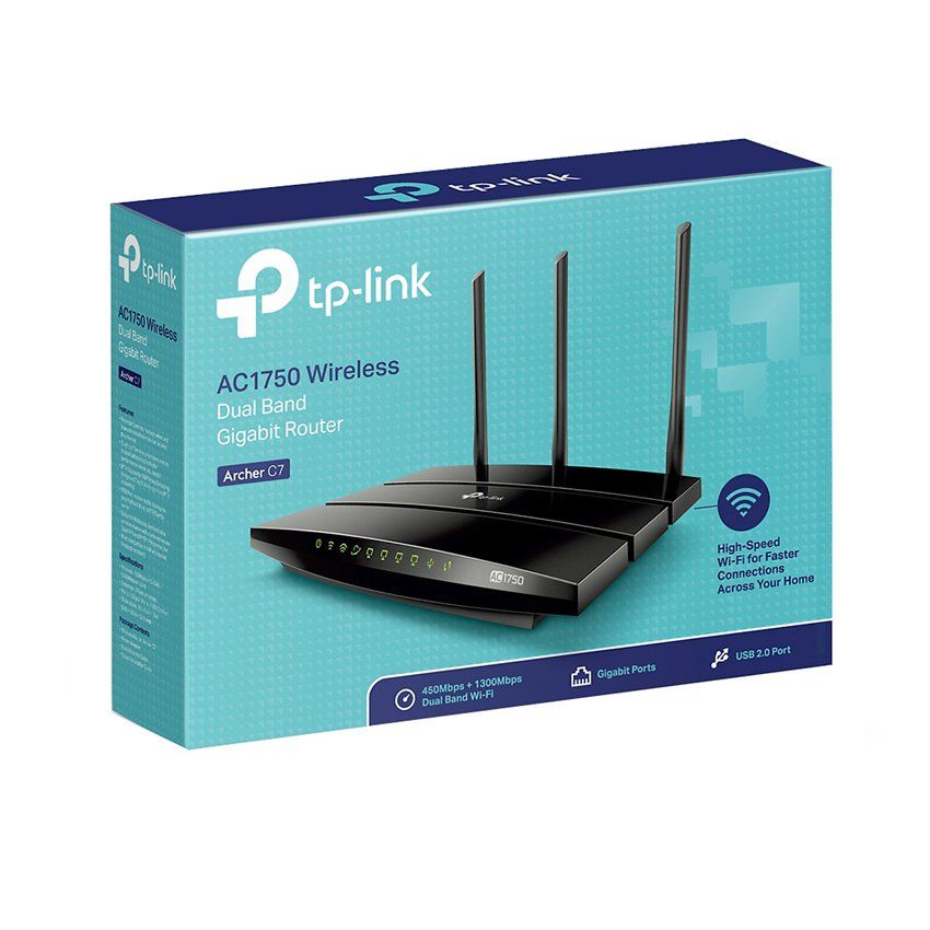 Bộ phát wifi TP-Link Archer C7 Wireless AC1750