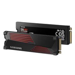 Ổ SSD Samsung 990 Pro Heatsink MZ-V9P1T0CW 1Tb (NVMe PCIe/ Gen4x4 M2.2280/ 7450MB/s/ 6900MB/s)