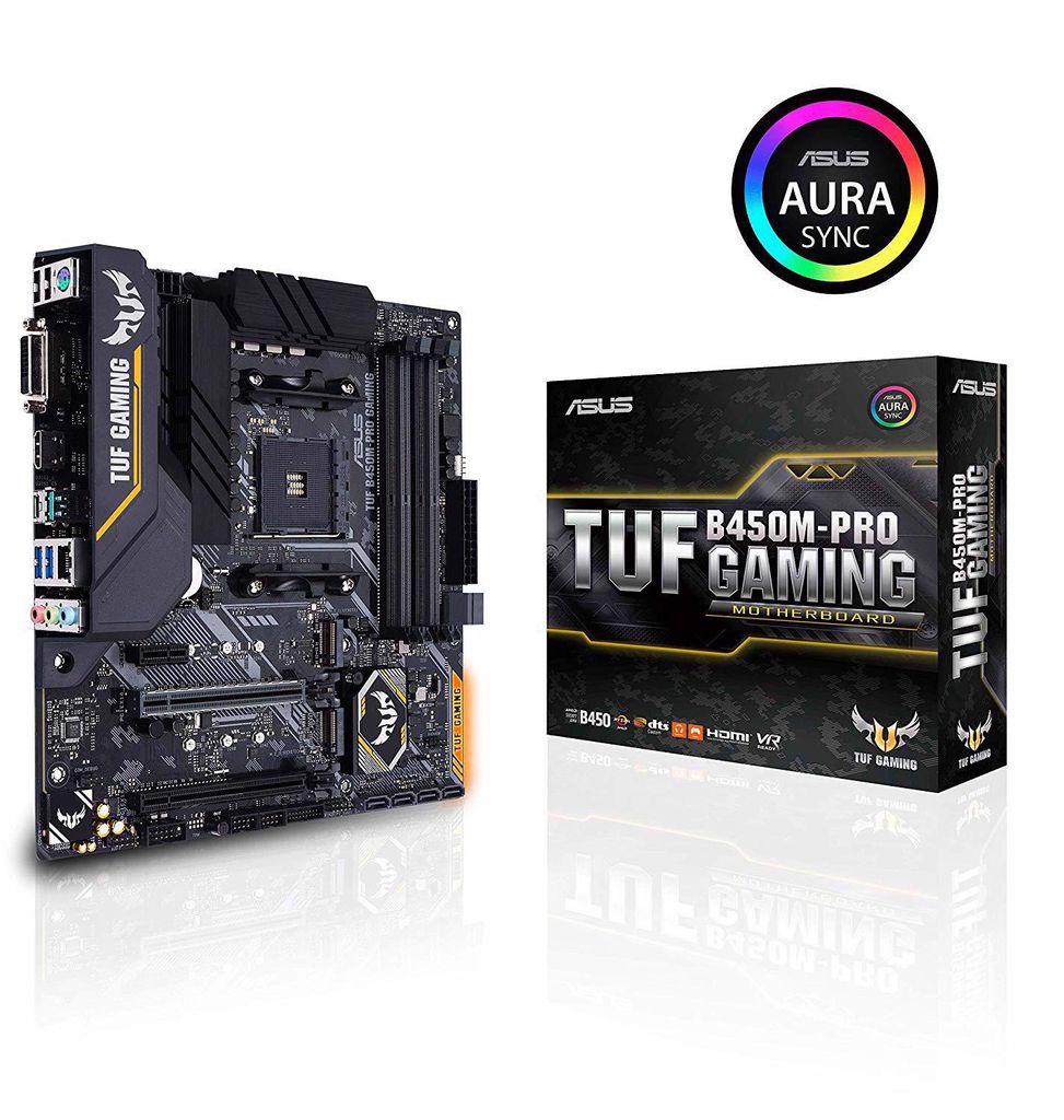 Mainboard Asus TUF B450M-PRO Gaming AM4 AMD B450