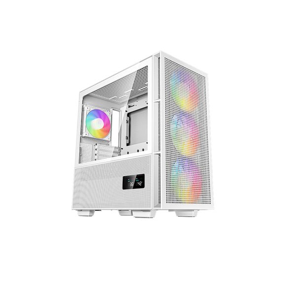 Case Deepcool CH560 DIGITAL WH Mid-tower ATX ARGB - White