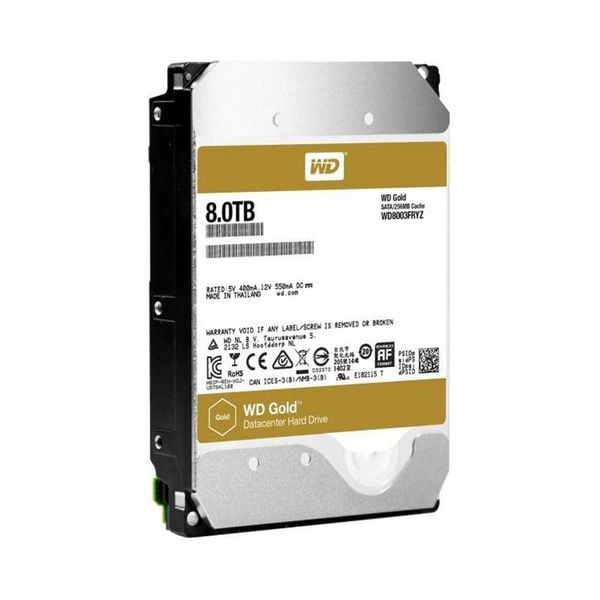 Ổ cứng HDD WD Gold 8TB 3.5