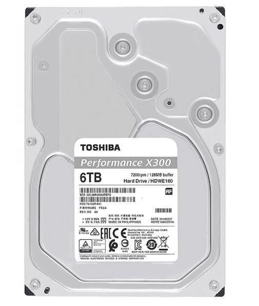 Ổ cứng HDD Toshiba X300 6TB 3.5