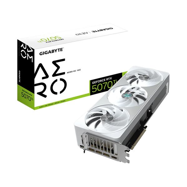VGA Gigabyte RTX 5070 Ti AERO OC 16GB (GV-N507TAERO OC-16GD)