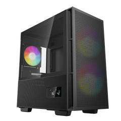 Case Deepcool CH360 DIGITAL Mid-tower mATX ARGB - Black
