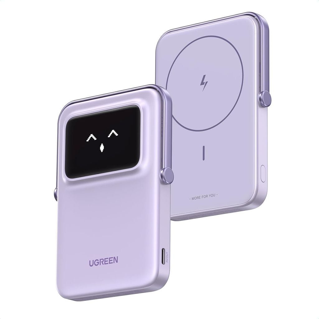 Pin Sạc Dự Phòng UGREEN PB571 5000mAh với Cáp USB Type C Tích Hợp