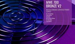 Nguồn Cooler Master MWE Bronze V2 700w (80 Plus Bronze/Màu Đen)