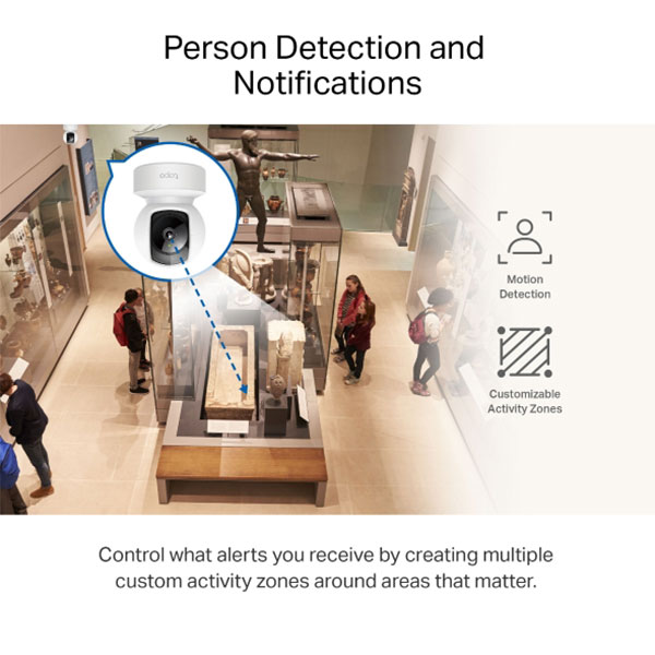 Camera IP Wifi TP-Link Tapo C212 2K 3MP/ quay quét