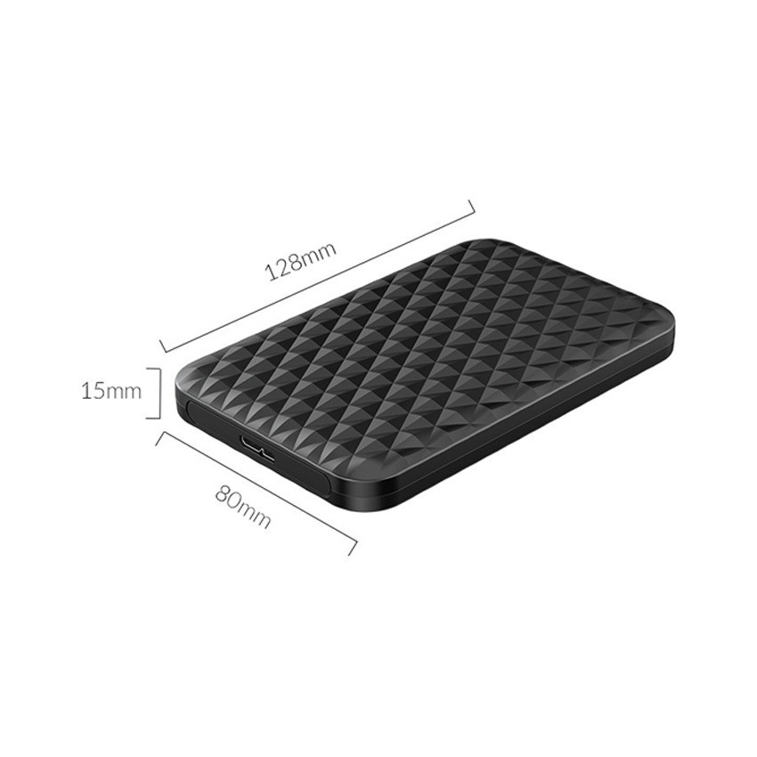 Hộp đựng ổ cứng Orico 2520U3-BK (HDD, SDD) 2.5Inch USB3.0