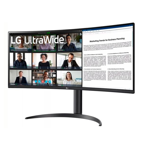 Màn hình cong LG UltraWide 34WR55QC-B (34Inch/ UWQHD (3440x1440)/ 5ms/ 100HZ/ VA)
