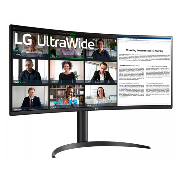 Màn hình cong LG UltraWide 34WR55QC-B (34Inch/ UWQHD (3440x1440)/ 5ms/ 100HZ/ VA)