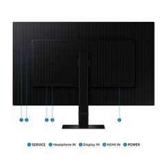 LCD - Màn hình đồ họa Samsung ViewFinity S7 LS27D700EAEXXV (27Inch/ 4K (3840 x 2160)/ 5ms/ 350cd/m2/ IPS)