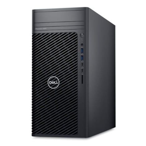 Máy tính trạm Dell Precision 3680 Tower, i5-14600, 16GB, 256GB SSD, 2TB HDD, Intel UHD Graphics 770, KB, M, 500W PSU, Ubuntu, 3Y WTY