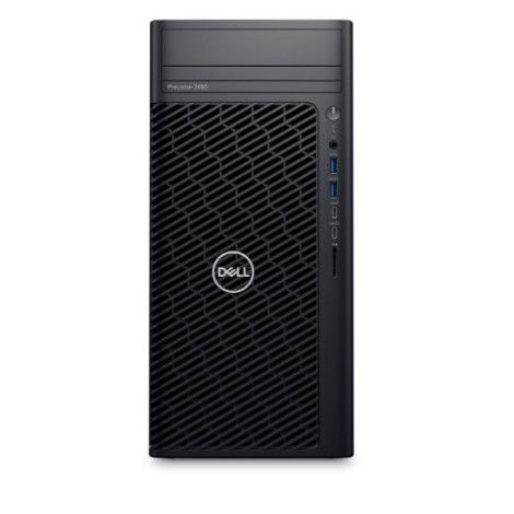 Máy tính trạm Dell Precision 3680 Tower, i5-14600, 16GB, 256GB SSD, 2TB HDD, Intel UHD Graphics 770, KB, M, 500W PSU, Ubuntu, 3Y WTY