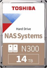 Ổ cứng Toshiba N300 14TB NAS 3.5” SATA HDD 'Bulk' (HDWG21EUZSVA)