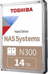 Ổ cứng Toshiba N300 14TB NAS 3.5” SATA HDD 'Bulk' (HDWG21EUZSVA)
