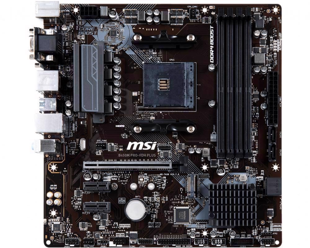 Main MSI B450M PRO VDH PLUS