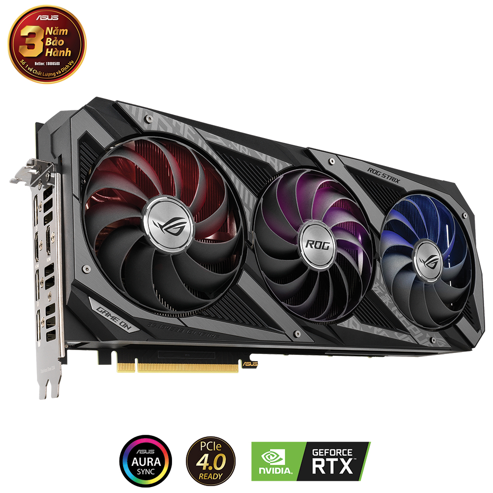 Card màn hình ASUS ROG Strix GeForce RTX 3070 OC (ROG-STRIX-RTX3070-O8G-GAMING)