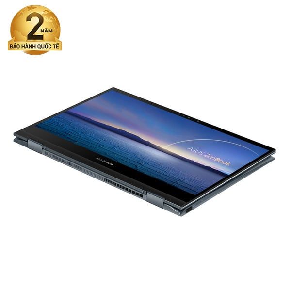 Laptop Asus Zenbook Flip 13 UX363EA-HP130T (i5-1135G7/8GB/512Gb SSD/13.3FHD Touch/VGA ON/Win10/Pine Grey/Túi Sleeve/Pen/NumPad)