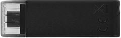 USB Kingston DataTraveler 70 32GB Portable and Lightweight USB-C flashdrive with USB 3.2 Gen 1 speeds DT70/32GB