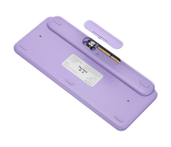 Bàn phím không dây Logitech Emoji Pop Keys -Tím (920-010578)