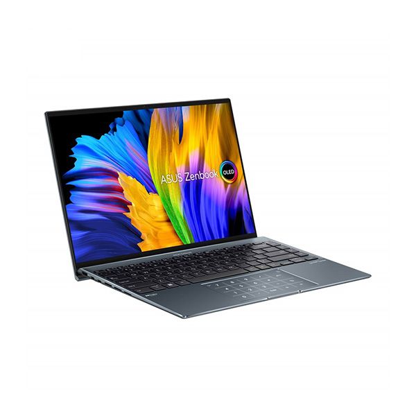 Laptop Asus Zenbook 14X OLED UX5401ZAS-KN070W (i7-12700H/ 16GB/ 1TB SSD/ 14inch 2K OLED Touch/ VGA ON/ Win11/ Grey/ U-LAN/ Túi)
