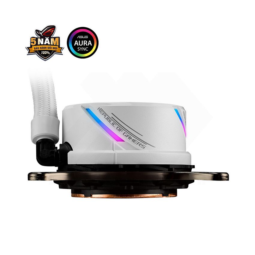 Tản nhiệt nước AIO Asus ROG STRIX LC 240 RGB White Edition Trắng