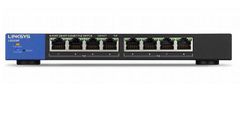 Thiết bị mạng 8-Port Business Smart Gigabit PoE+ Switch LINKSYS LGS308P