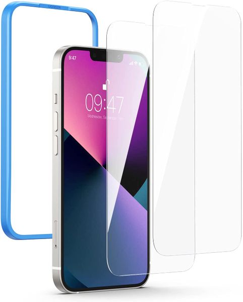 Kính cường lực UGREEN SP207 – Dành cho iPhone 13/ 13 Pro, kích thước 6.1inch – Độ cứng 9H chống xước, bám vân tay – Đi kèm bộ phụ kiện tự lắp đặt