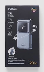 Pin Sạc Dự Phòng UGREEN PB571 5000mAh với Cáp USB Type C Tích Hợp