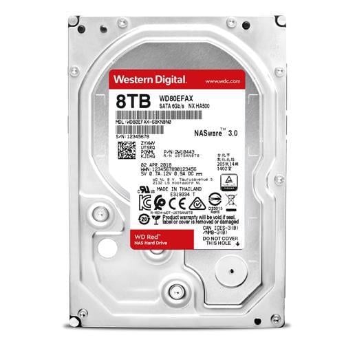 Ổ Cứng HDD NAS WD Red 8TB/265MB/5400/3.5 - WD80EFAX