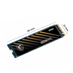 Ổ CỨNG SSD MSI SPATIUM M390 1TB NVME M.2 2280 PCIE GEN 3.0X4 (ĐỌC 3300MB/S, GHI 3000MB/S)