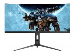 Màn hình HKC MB34A4Q (34inch/WQHD/VA/100Hz/1ms/250nits/HDMI+DP+Audio/Cong)