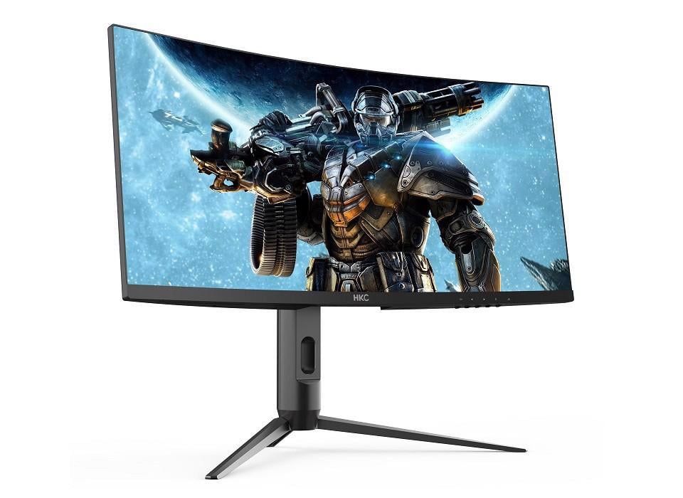 Màn hình HKC MB34A4Q (34inch/WQHD/VA/100Hz/1ms/250nits/HDMI+DP+Audio/Cong)