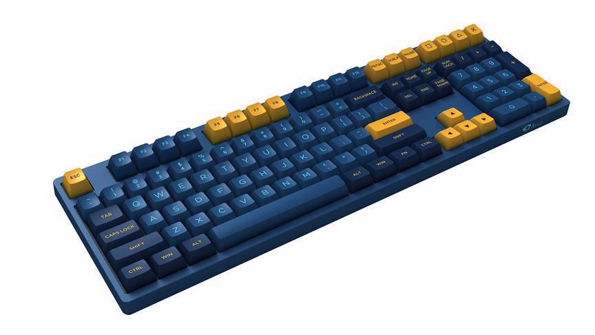 Bàn phím cơ Akko 3108 v2 OSA – Macaw (Gateron Yellow switch)