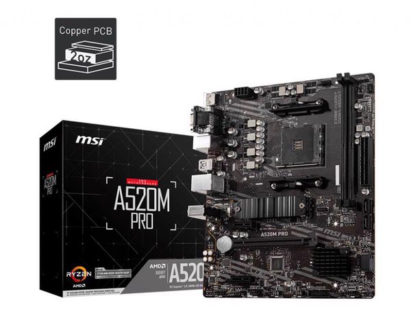 Mainboard MSI A520M PRO