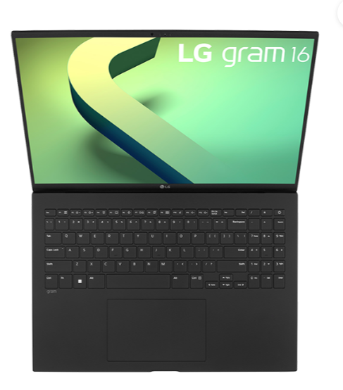 Laptop LG Gram 16ZD90Q-G.AX55A5 (i5-1240P/16GB/512GB SSD/16.0WQXGA/VGA ON/DOS/Black/LED_KB)