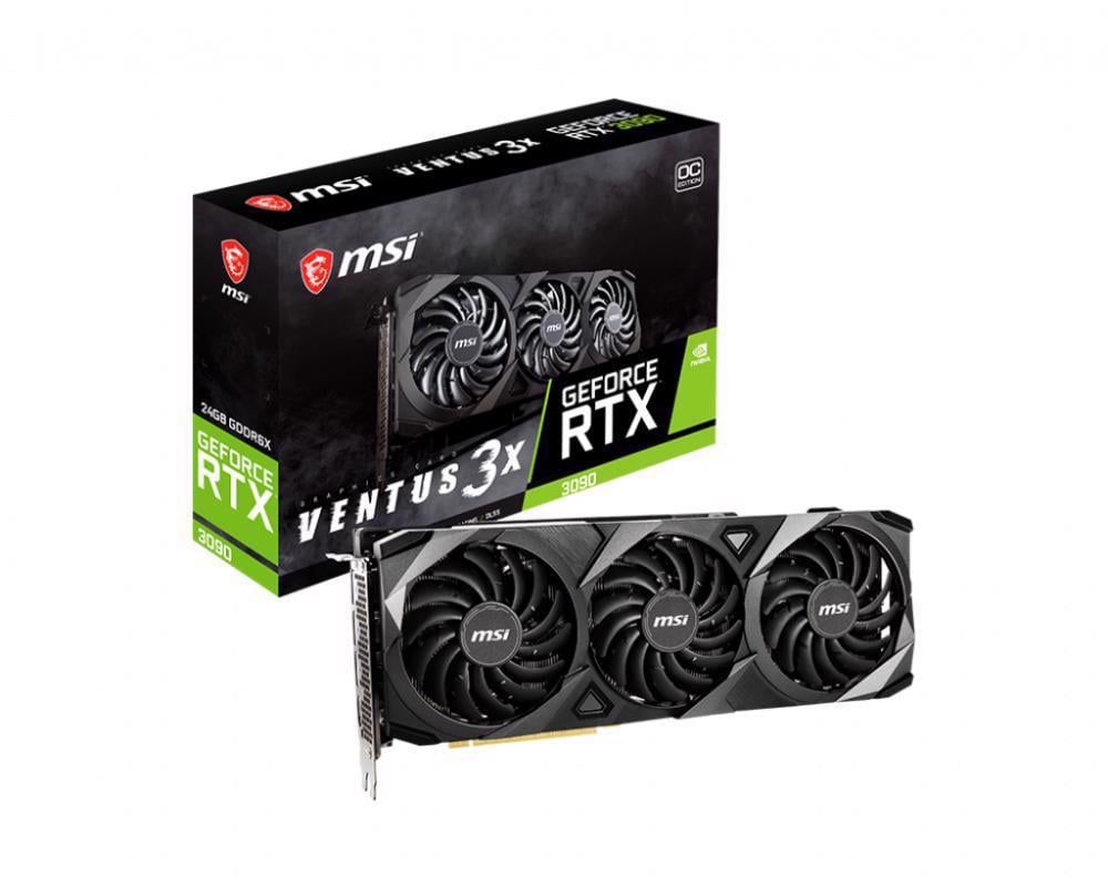 Card MSI RTX 3090 VENTUS 3X 24G OC
