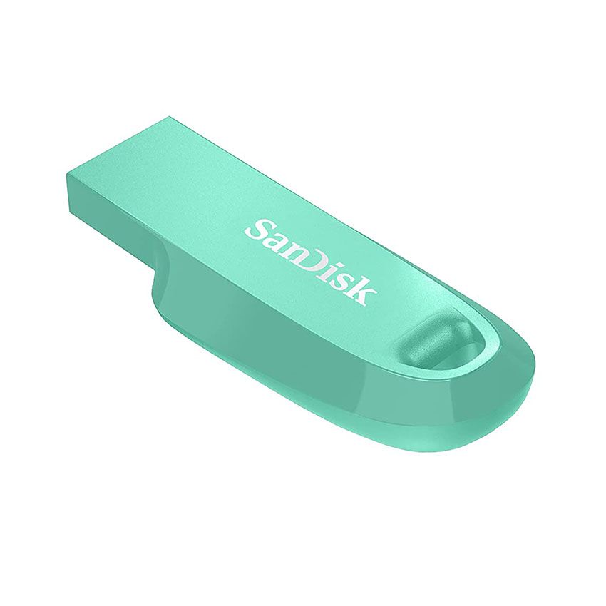 USB SANDISK 256GB USB 3.2 GEN1 ULTRA CURVE SDCZ550-256G-G46 MÀU XANH MINT