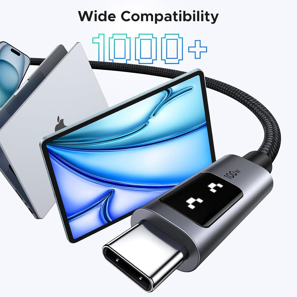 Cáp sạc nhanh và truyền dữ liệu Type C to C 100W Ugreen L509