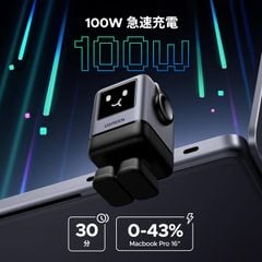 Củ sạc nhanh UGREEN Uno X688 – Sạc Robot 4 cổng 100W 45514B