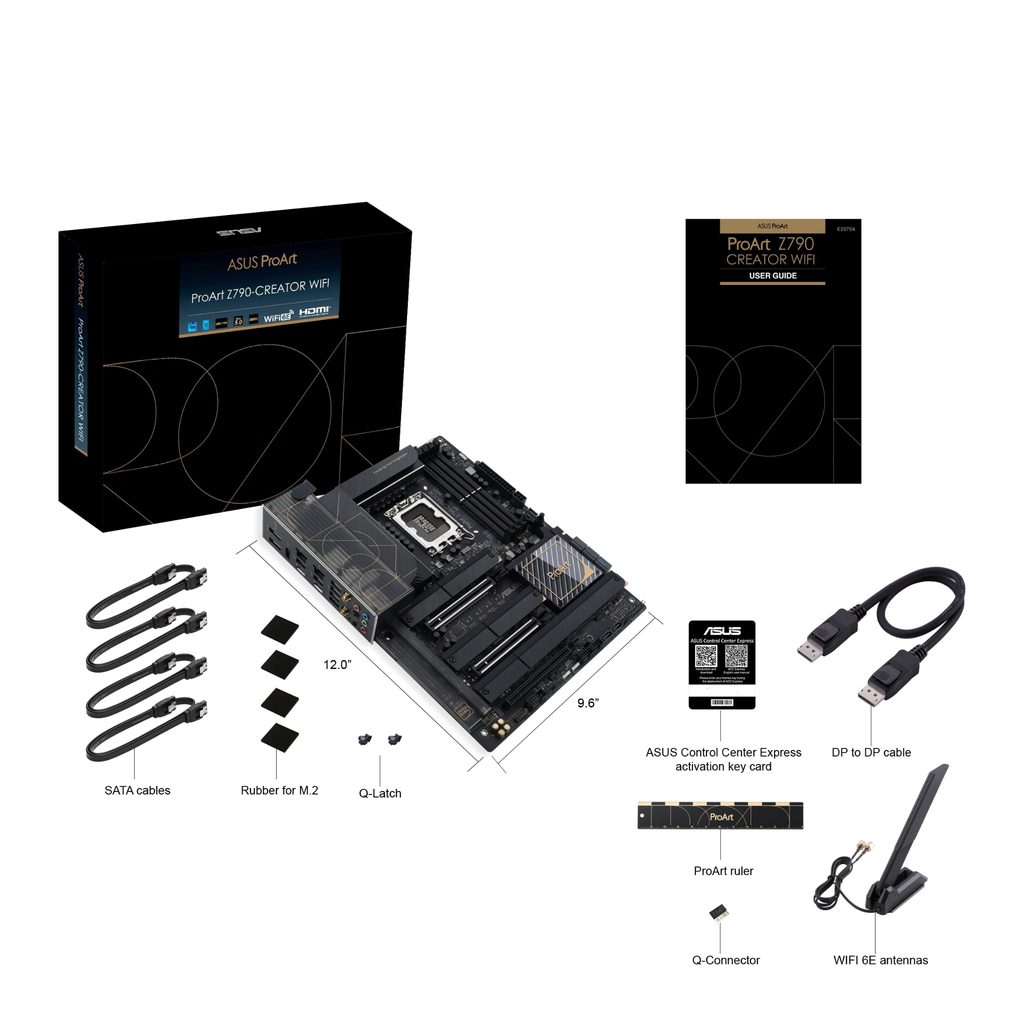 Mainboard ASUS PROART Z790 - CREATOR WIFI DDR5 (Wifi+Bluetooth+Thunderbolt 4)