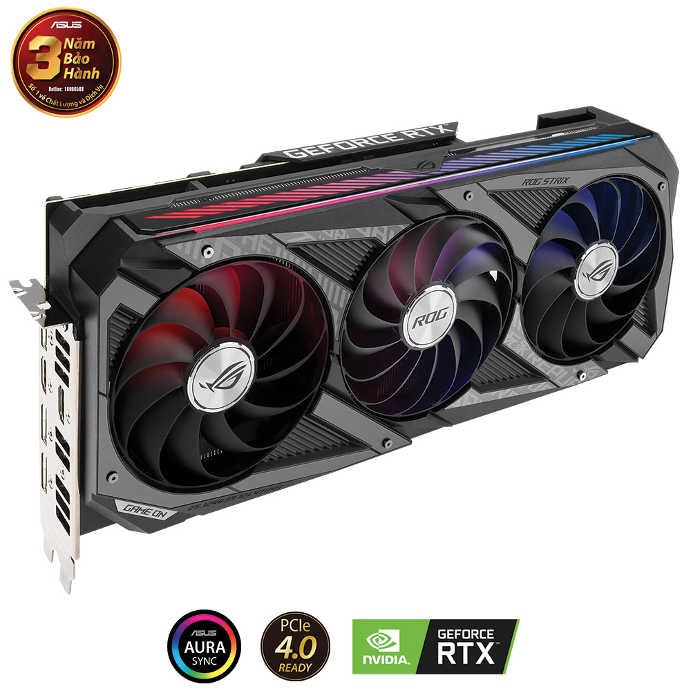 Card màn hình ASUS ROG Strix GeForce RTX 3070 OC (ROG-STRIX-RTX3070-O8G-GAMING)