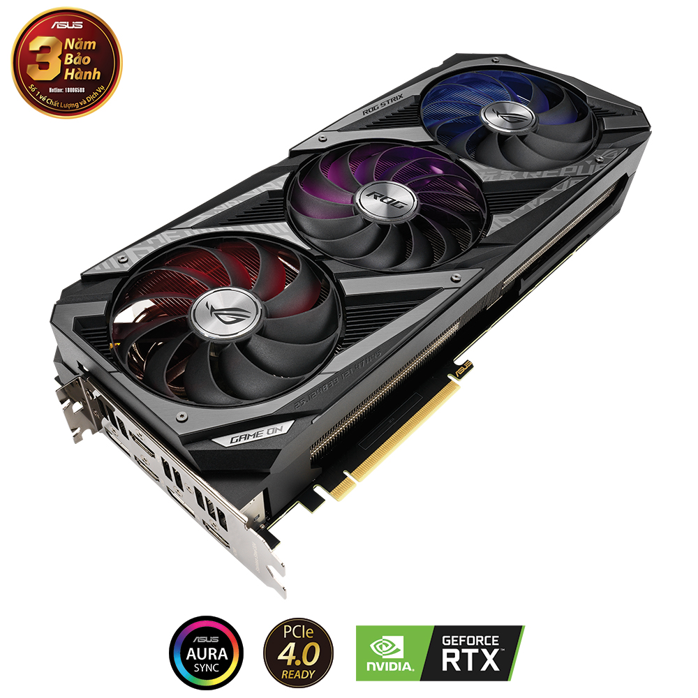 Card màn hình ASUS ROG Strix GeForce RTX 3070 OC (ROG-STRIX-RTX3070-O8G-GAMING)