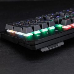 Bàn phím Rapoo V560 Có Dây Phím Chơi Game Cơ Khí Hỗn Hợp đầy màu sắc.
