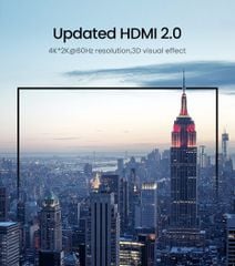 Bộ Switch HDMI 3 Cổng Vào 1 Cổng Ra UGREEN CM188 – Giải Pháp Kết Nối Hoàn Hảo